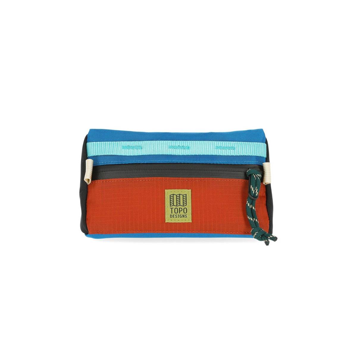 Topo Designs Bike Bag Mini - Mountain Clay/Blue