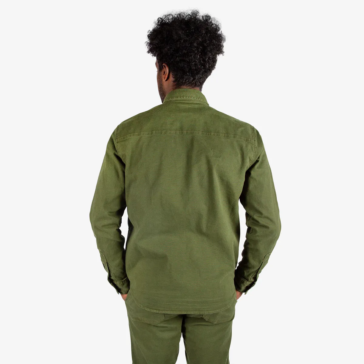 Topo Designs Dirt Shirt M olive