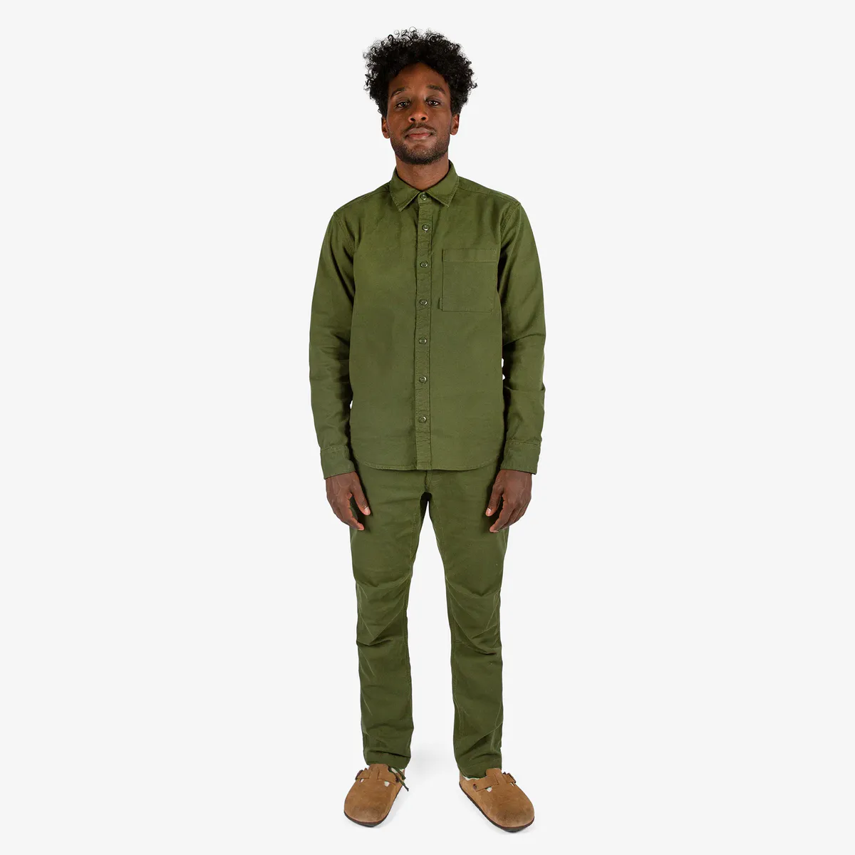 Topo Designs Dirt Shirt M olive